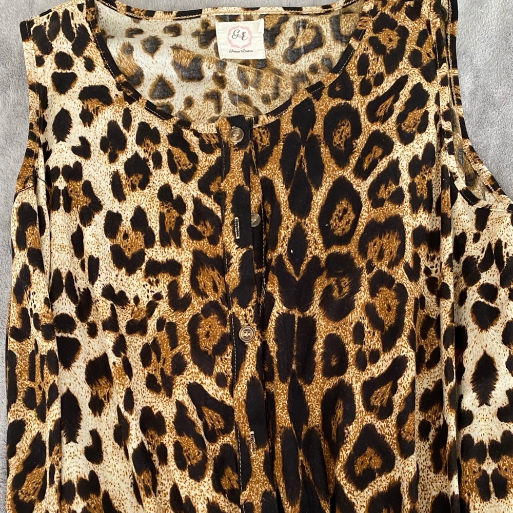 Leopard Romper